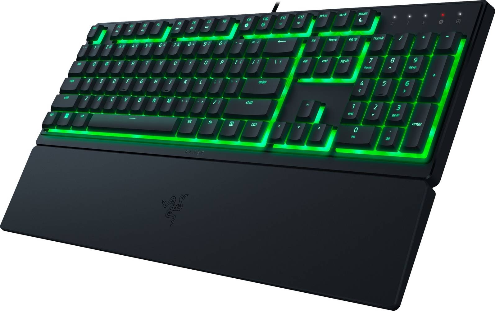 Razer Ornata V3 X Ergonomic Gaming Keyboard, Black