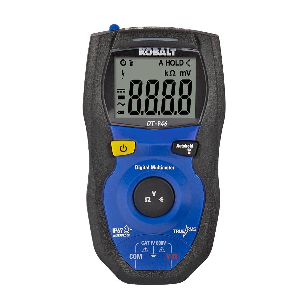 Kobalt Digital Display Multimeter 600V | DT-946