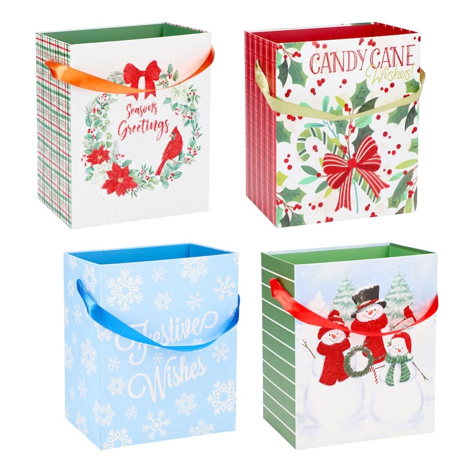 Christmas Gift Bag With Handle