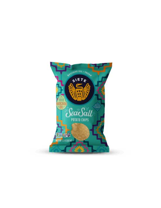 Healthy Snacks|Siete Potato Chips Sea Salt