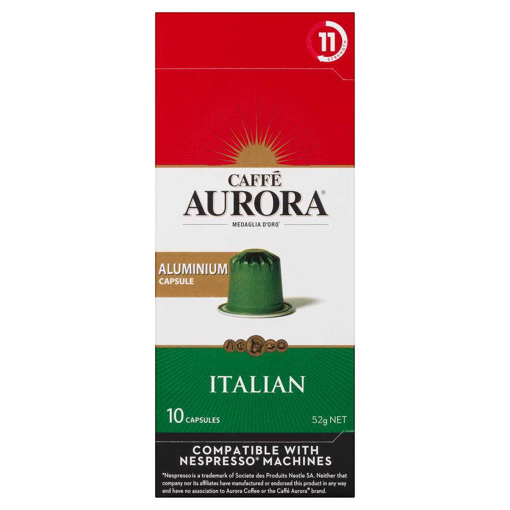 Caffee Aurora Italian Capsules Delivery Near Me Order Online Uber Eats