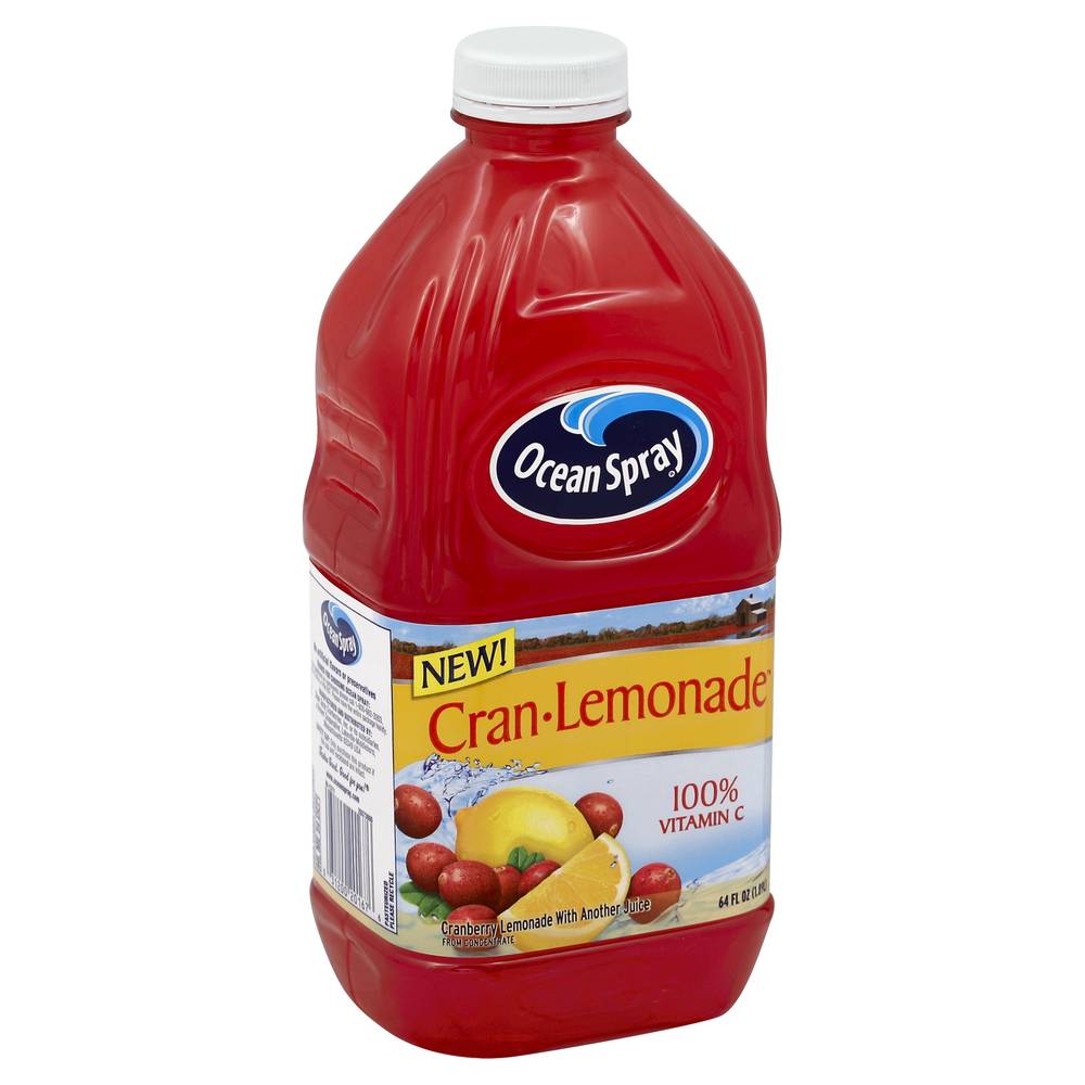 Ocean Spray 100% Vitamin C Cranberry Lemonade Juice (64 fl oz)