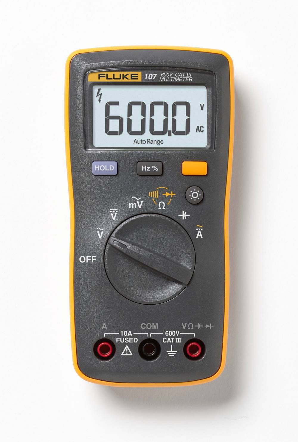 Fluke 107 Pocket Digital Display Multimeter 600-Volt | FLUKE-107-LW