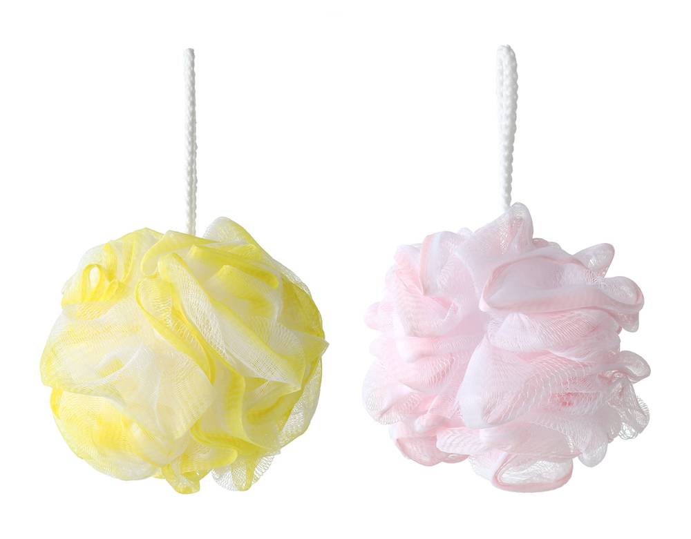 Miniso · Esponja de baño multicolor