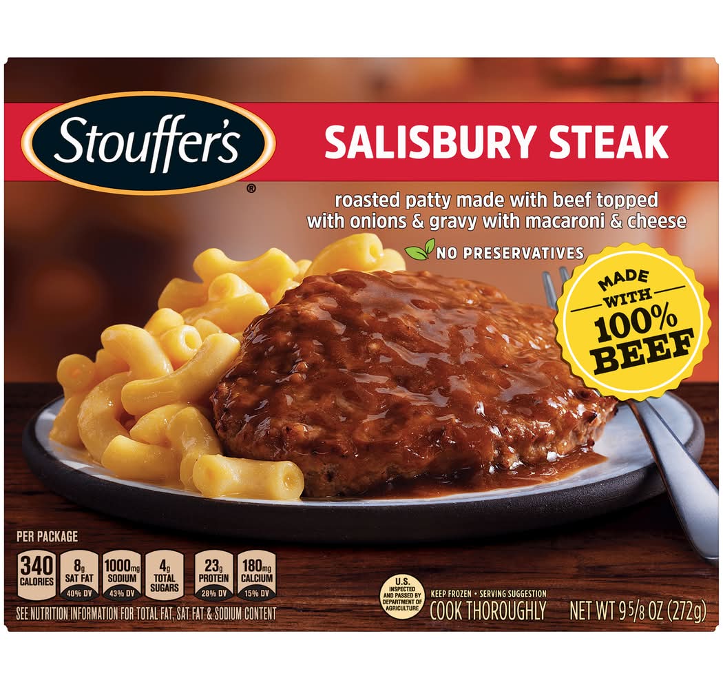 Stouffer's Salisbury Steak Individual Frozen Meal (9.63 oz)