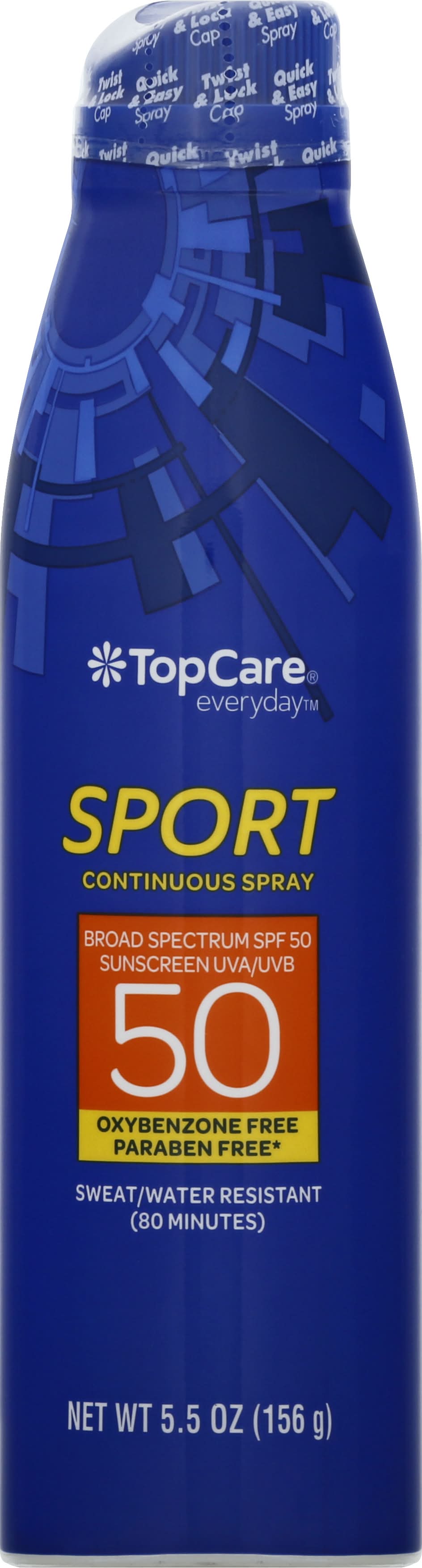 TopCare Sport Clear Spray Spf 50 (2.18 lbs)