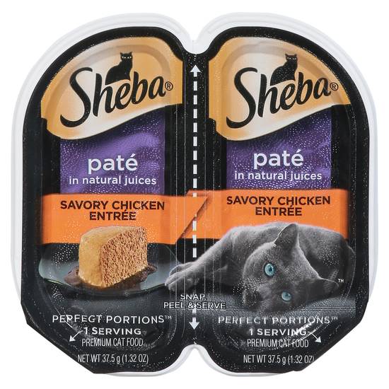 Sheba Perfect Portions Pate Savory Chicken Entree (2 ct)