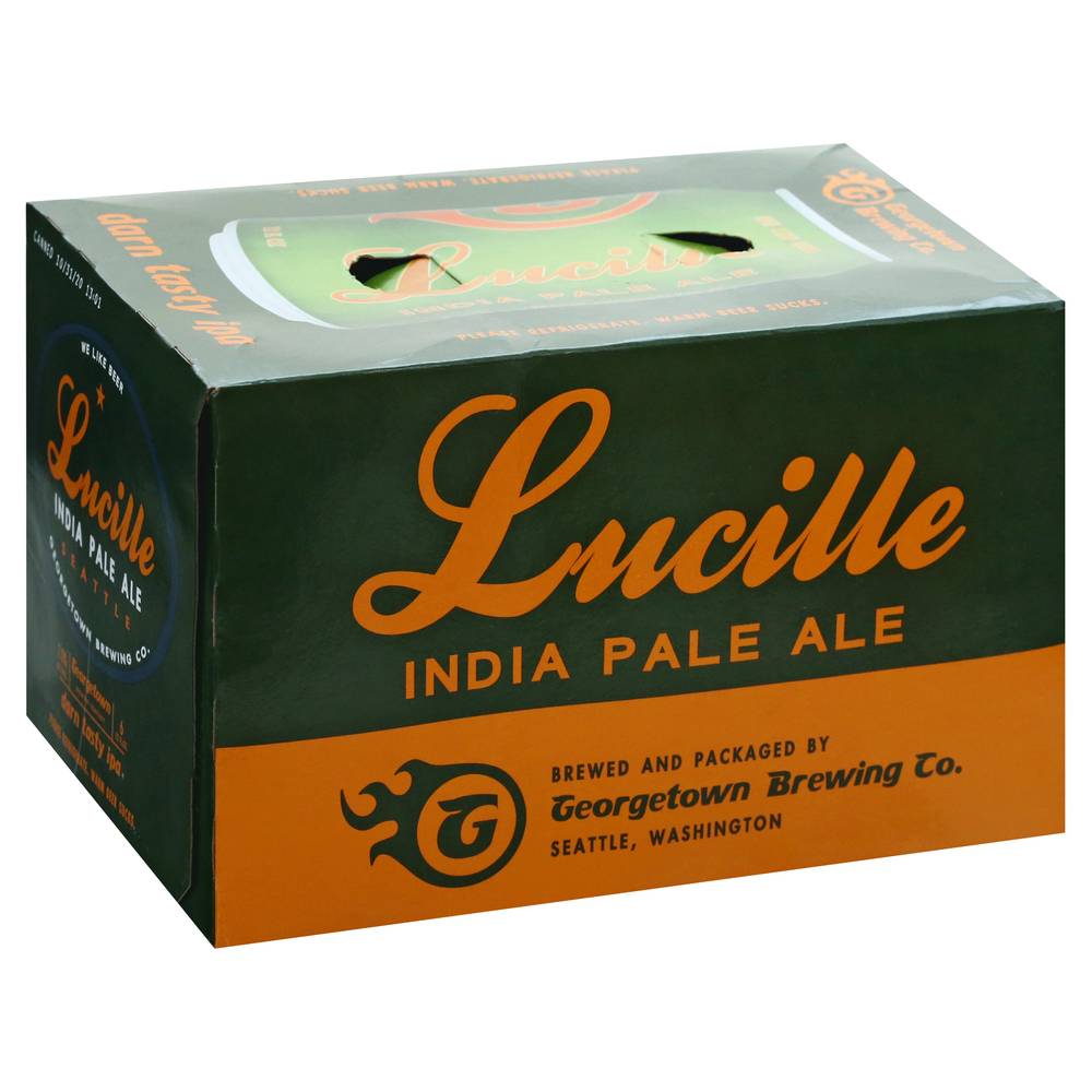Georgetown Brewing Lucille India Pale Ale Beer (6 ct, 12 fl oz)