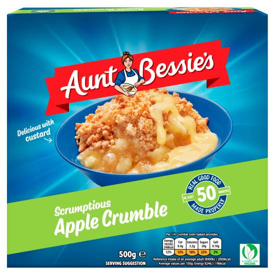 Aunt Bessie's Scrumptious Apple Crumble