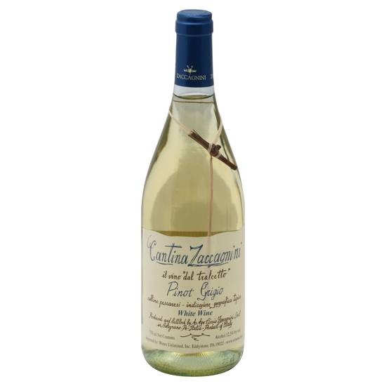 Cantina Zaccagnini Pinot Grigio White Wine 2014 (750 ml)