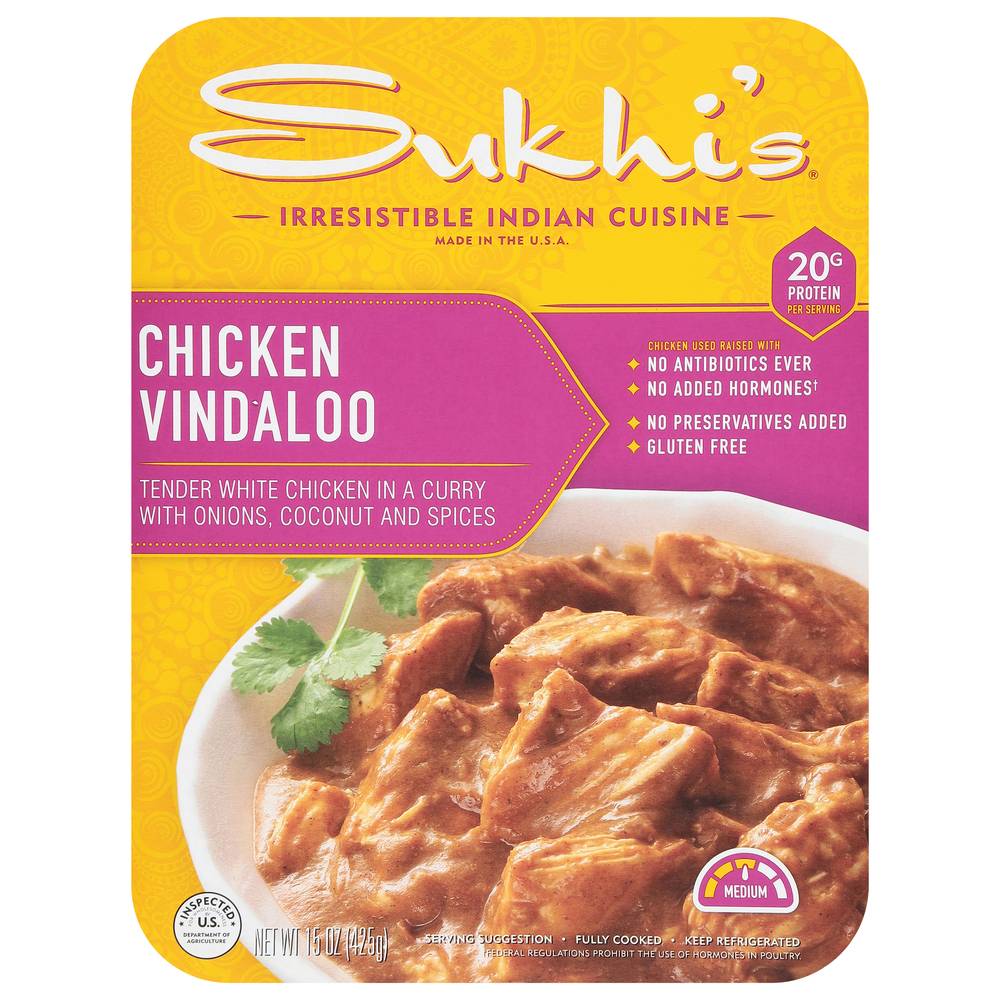 Sukhi's Chicken Vindaloo (15 oz)