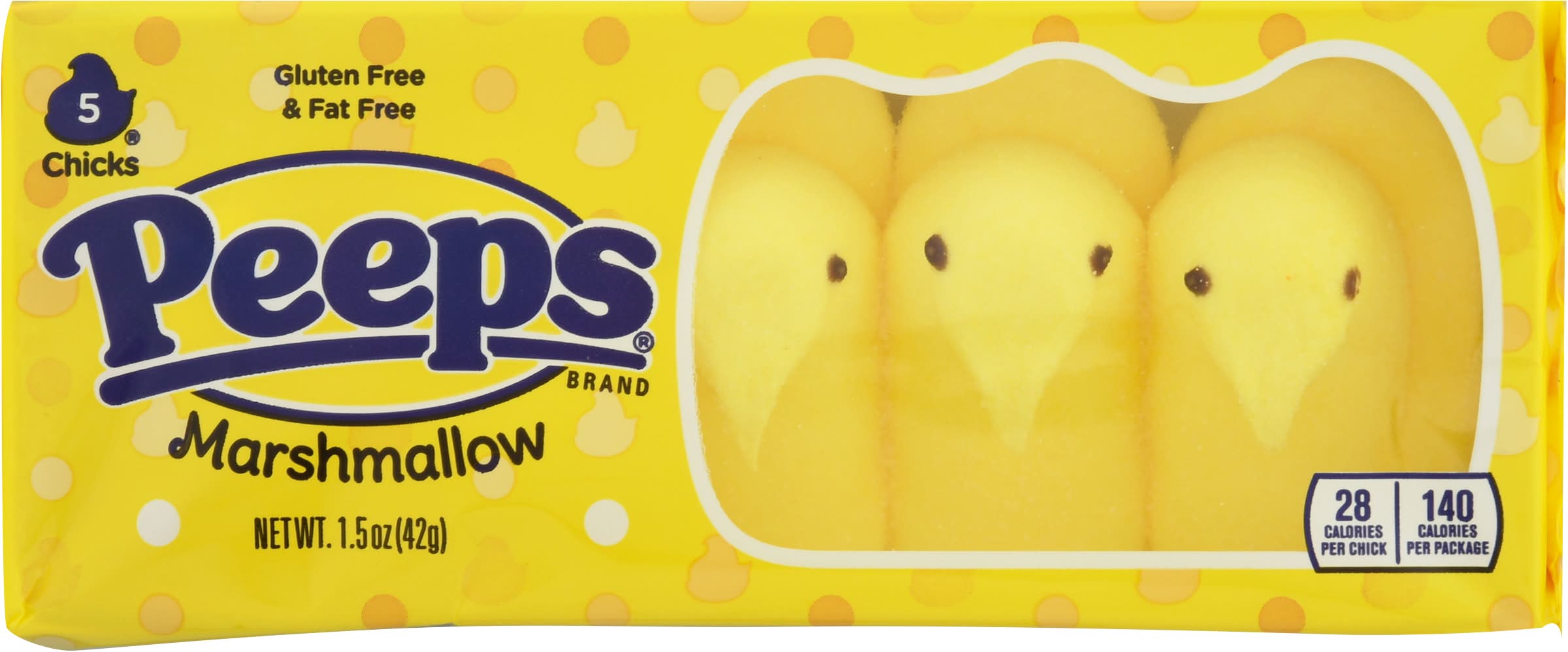 Peeps Marshmallow Chicks Candy (1.5 oz)