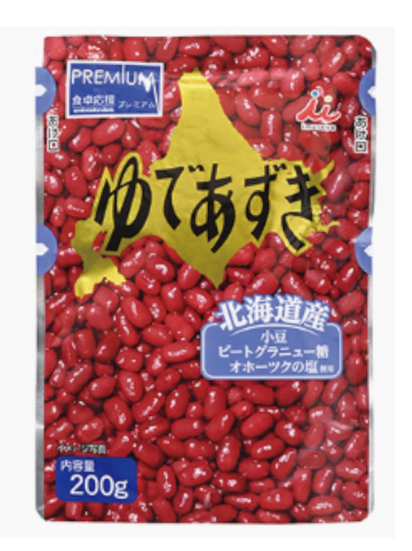 食卓応援プレミアム　ゆであずき　　03404692