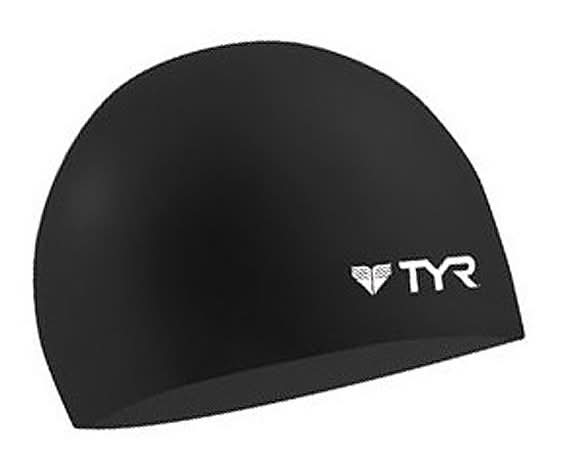 TYR Wrinkle-Free Silicone Cap (Black)
