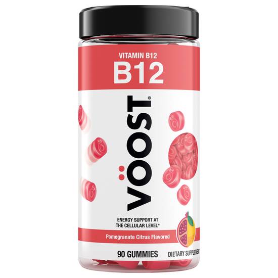Vöost Vitamin B12 Gummies Supplement With 500mcg Vitamin B12 For Energy Support (90 ct)