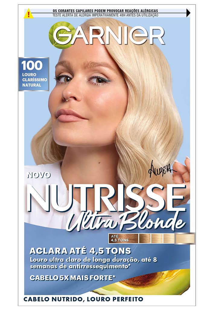 Nutrisse Garnier - ColoraÃ§Ã£o NÂº 100 Camomile