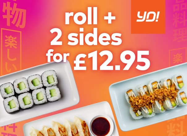roll + 2 sides £12.95