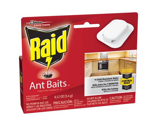 Raid · Ant Baits (4 ct)
