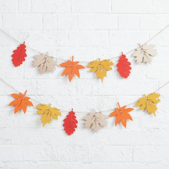 Celebrate It Leaf Garland (6 Ft)