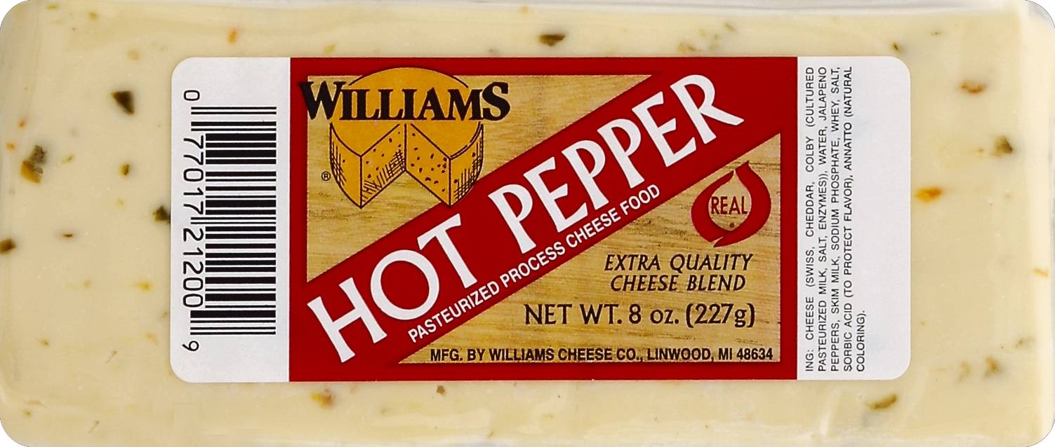 Williams Hot Pepper Cheese (8.3 oz)