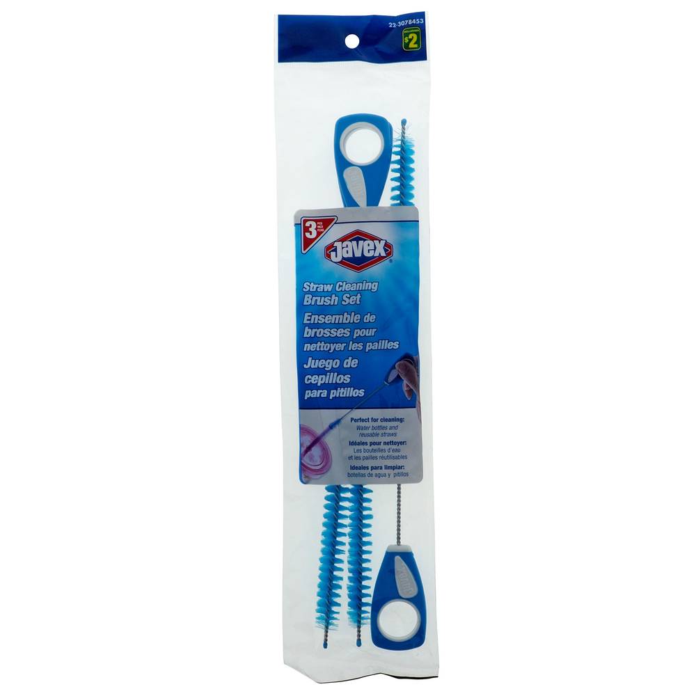 Javex Straw Cleaning Brush Set (3 ct)