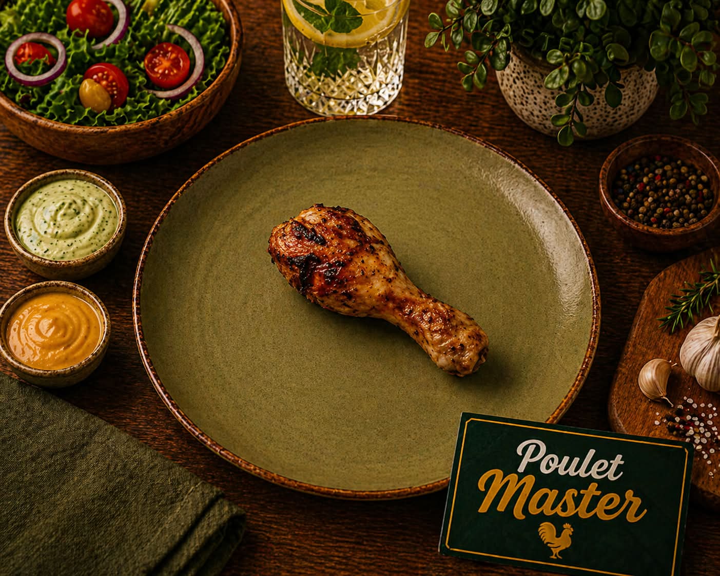 1 Pilon de Poulet Grillé