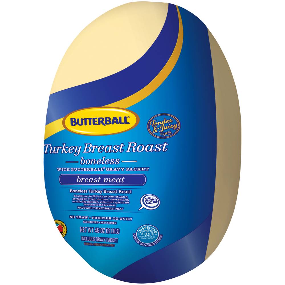 Butterball Boneless Turkey Breast Roast With Gravy Packet