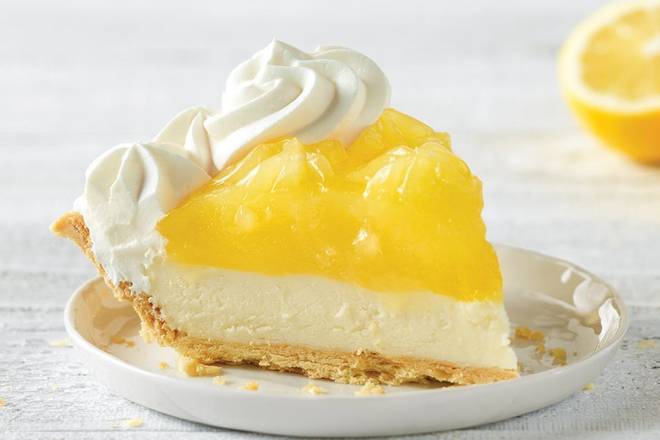 Lemon Supreme Pie Slice