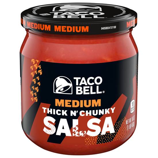 Taco Bell Medium Thick N' Chunky Salsa