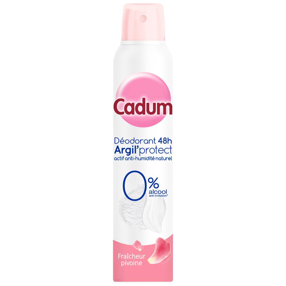 Cadum - Femme déodorant atomiseur micro talc pivoine (200ml)