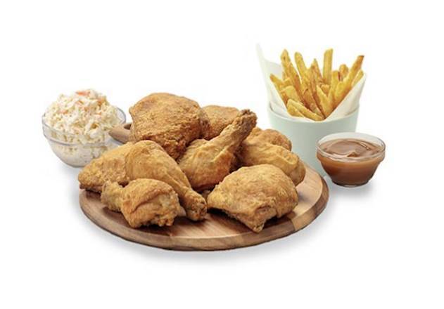 Repas Avec Morceaux de Poulet
