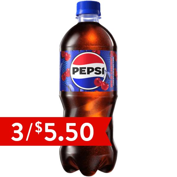 Pepsi Wild Cherry 20oz