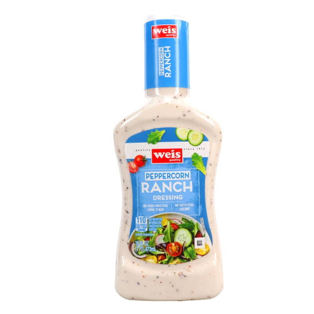 Weis Peppercorn Ranch Salad Dressing (16 fl oz)