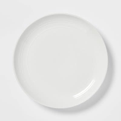 Threshold Stoneware Westfield Dinner Plate, White