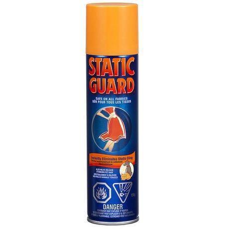 Static Guard No-Cling Fabric Spray