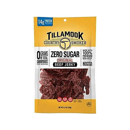 Tillamook Original Beef Jerky Zero Sugar 6.5oz