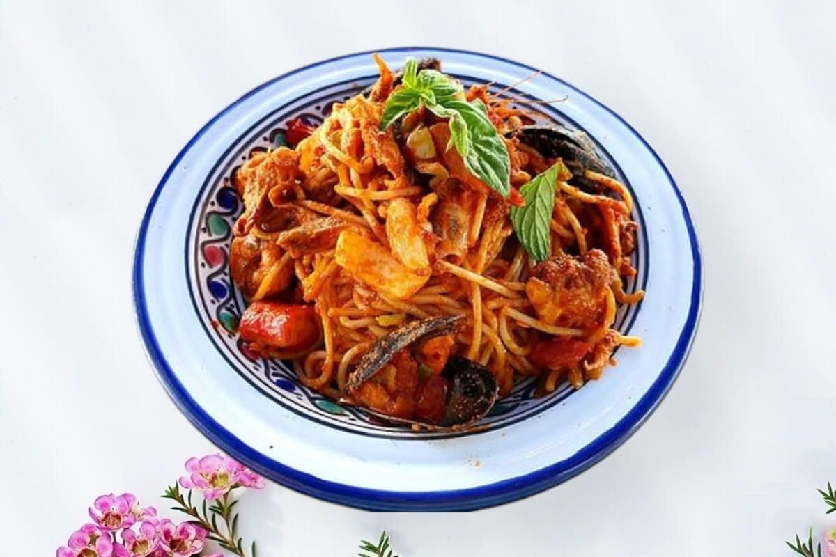 🍝Spaghetti aux fruits de mer