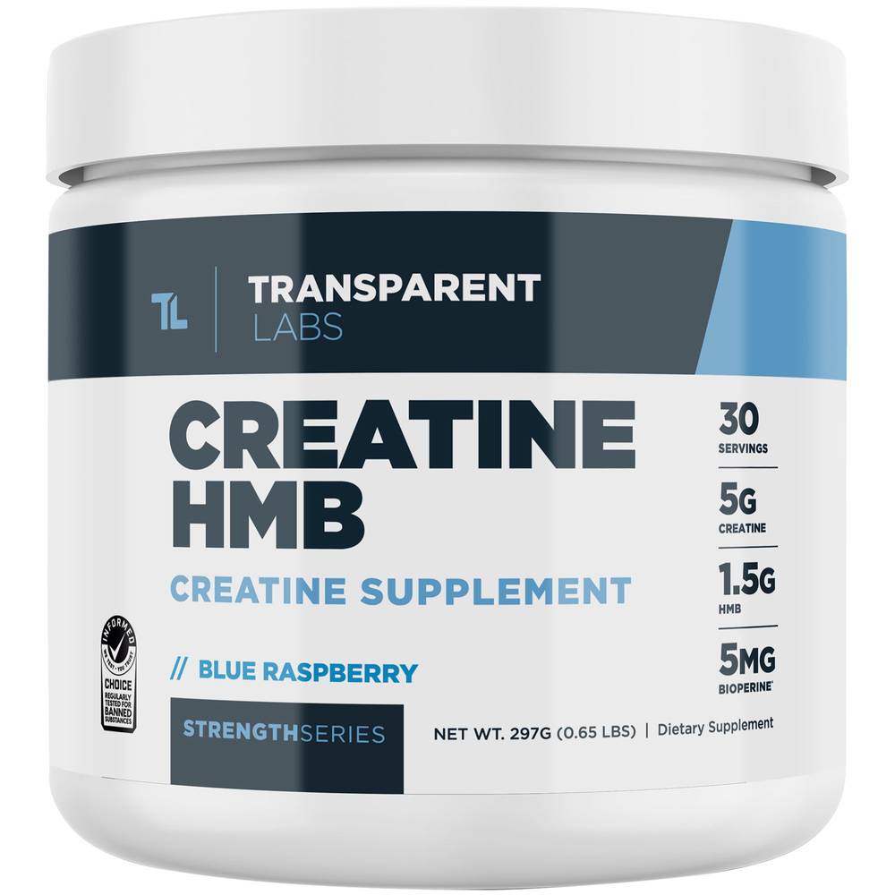 Creatine Hmb - Blue Raspberry (0.65 Lbs. / 30 Servings)