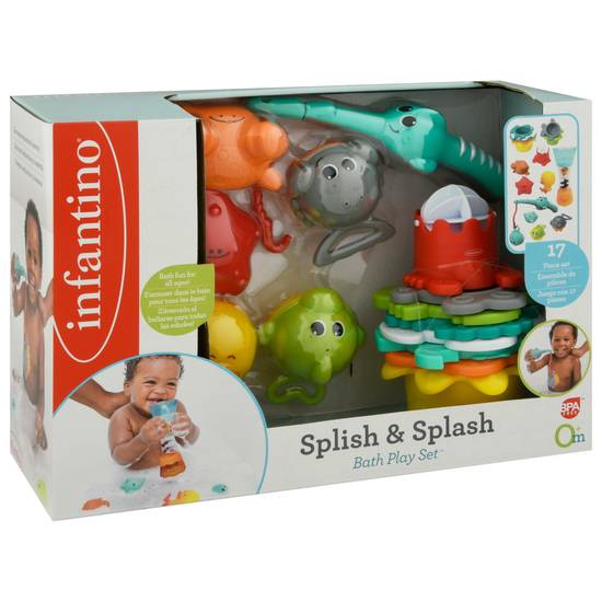 Infantino 0+ Months Splish & Splash Bath Play Set