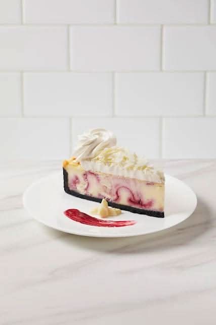 White Chocolate Raspberry Cheese Cake