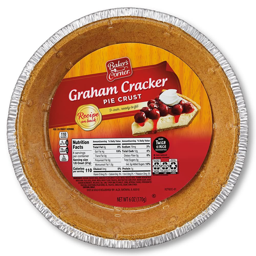 Baker's Corner Graham Cracker Pie Crust (6 oz)