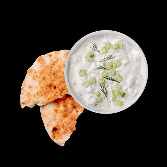 Mediterranean Yogurt with Pita