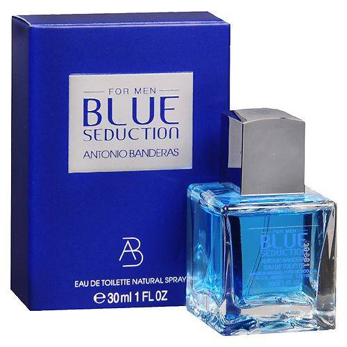 Antonio Banderas Blue Seduction Eau de Toilette Natural Spray - 3.4 fl oz