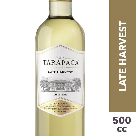 Viña tarapacá vino late harvest (botella 500 ml)