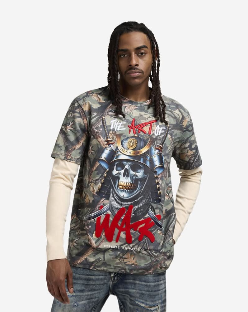 Streetz Is Watchin The Art Of War Tee (Camo - S)