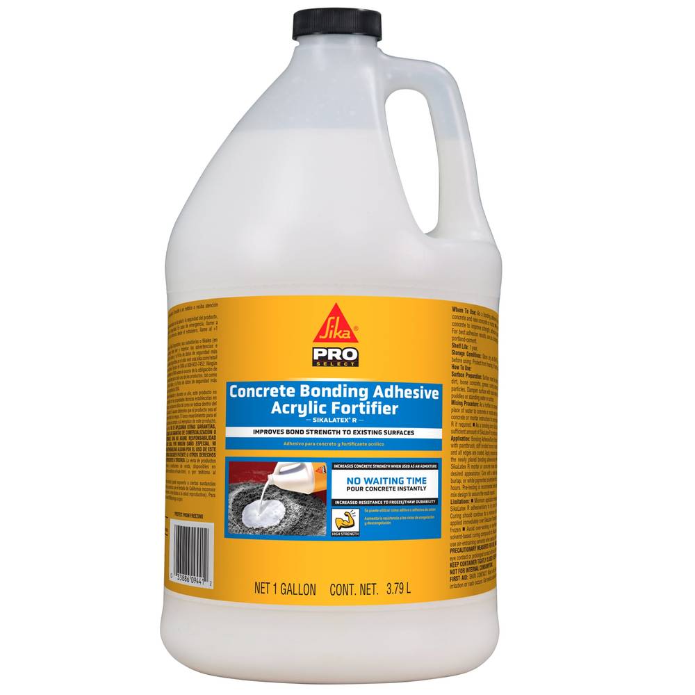 Sika White Acrylic Latex Bonding Agent (1-Gallon) | 187782