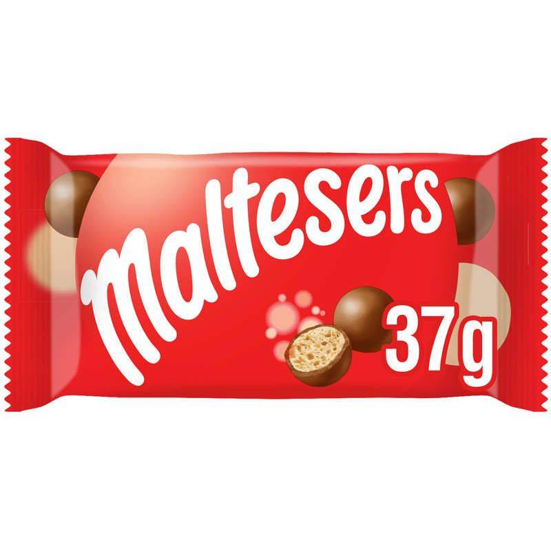 Maltersers - Bonbons chocolat au lait coeur croquant (37g)