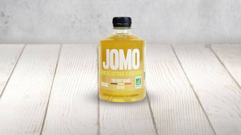 Thé vert glacé Menthe Citron Gingembre BIO JOMO 35cl