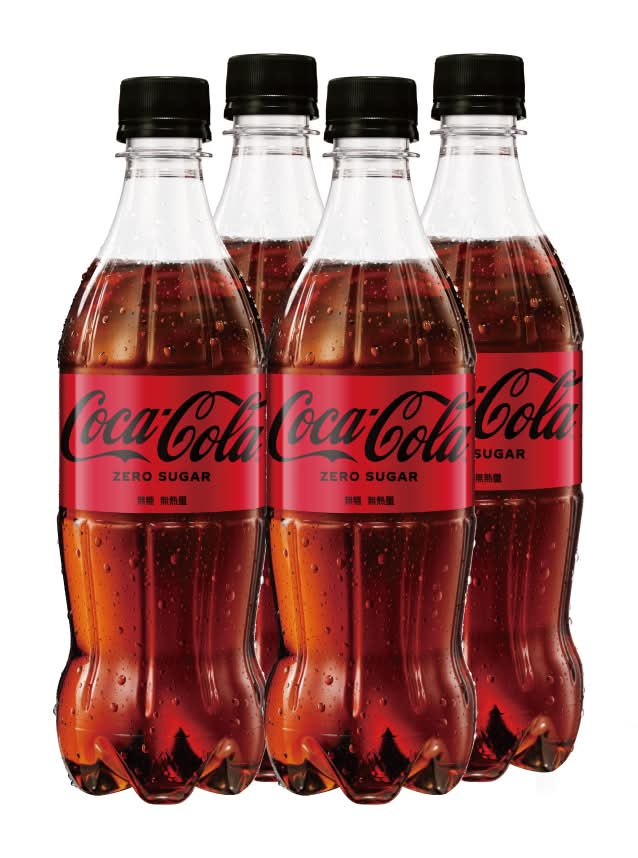 可口可樂Zero 600ml <600ml毫升 x 1 x 4BOTTLE瓶>