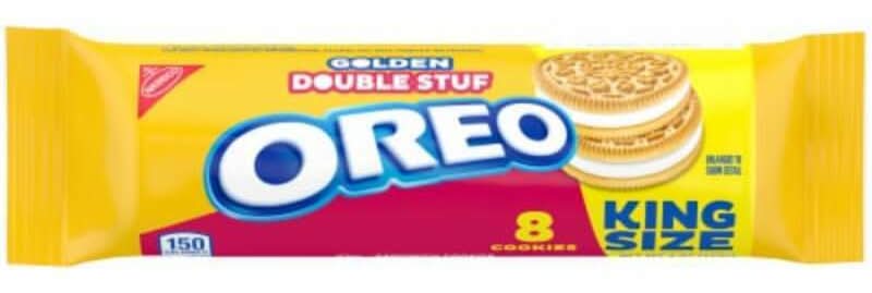 Oreo Golden Double Stuf Sandwich Cookies 4oz